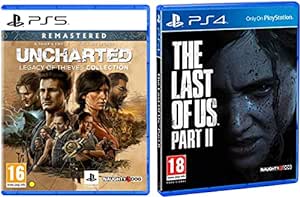 Unchartered: Legacy of Thieves Collection | PS5 Game (PlayStation 5)&Sony The Last of Us Part II (PS4)