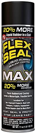 Flex Seal MAX 17 oz Spray - Black