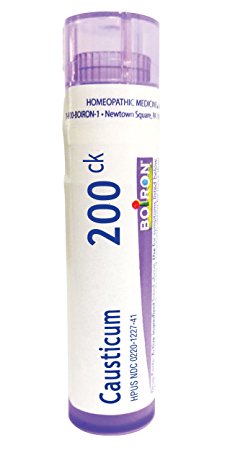 Boiron Causticum 200CK Homeopathic Medicine for Bed-Wetting and Bladder Incontinence, 80 Count