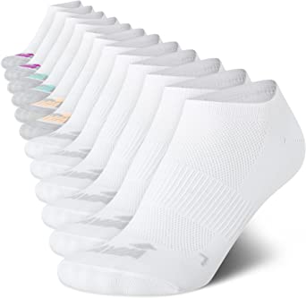 Avia Women's Lightweight Athletic No Show Socks (12 Pack)