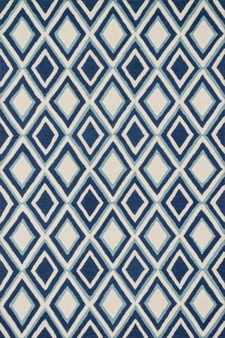 Loloi Rugs, WESTON COLLECTION, WESNHWS13IVBB3656, IVORY/BLUE 3'-6" x 5'-6"