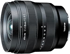 TOKINA atx-m 11-18mm F/2.8 Lens for Sony E Mirrorless Cameras (Black)