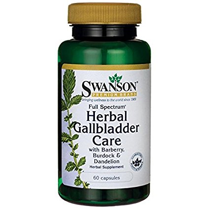 Swanson Full Spectrum Herbal Gallbladder Care 60 Caps