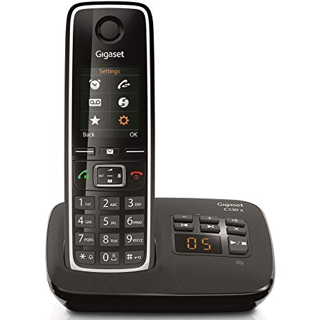 Gigaset C530A Cordless Phone (Single, C530A)