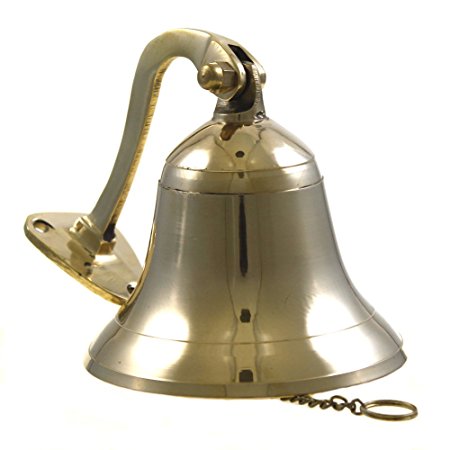 Brass Polished Ship Bell 4" Nautical Decoration