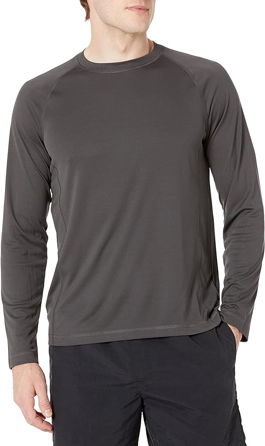 Amazon Essentials Mens Long-Sleeve Quick-Dry UPF 50 Swim Tee