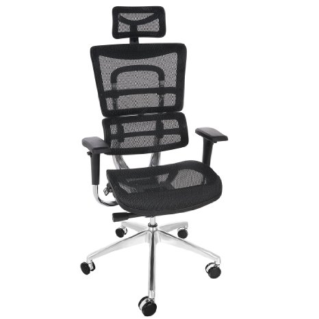 ANCHEER Mount Ergonomic Black Mesh Computer Chair Swivel Task Chair Shipped from CA US-Testing reports for GSM  BIFTAAN-EC001