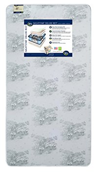 Serta Nightstar Deluxe Rest Crib and Toddler Mattress