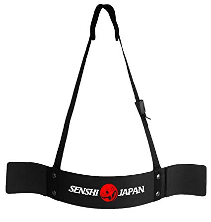 Senshi Japan Biceps Isolator Curl Arm Blaster Weight Lifting Curl Bomber Bicep Bomber Training