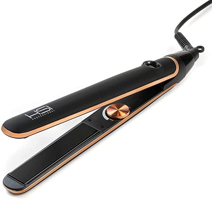 HSI Professional Glider Gold Professional Flat Iron | for All Hair Types | for Faster, More Precise Styling