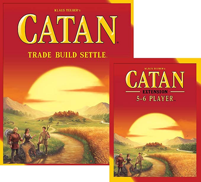 Mayfair Games Catan Bundle with 5 and 6 Player Extension 5th Edition Board Game