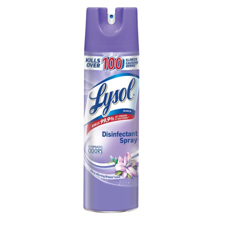 Lysol Disinfectant & Antibacterial Spray, Early Morning Breeze Scent, 19 Oz