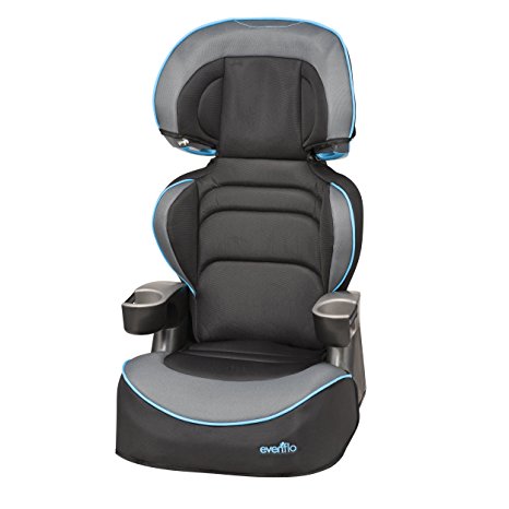 Evenflo Big Kid Lx High Back Booster Car Seat, Maui