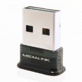 Bluetooth Adapter by Medialink - USB to Bluetooth 40 - Class 2 Smart Ready Adapter with Low Energy Technology