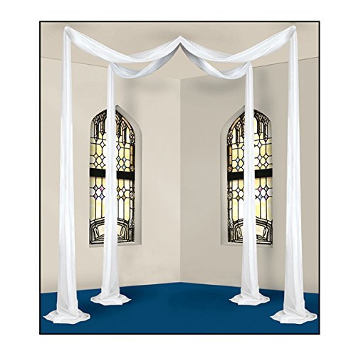 Elite Collection Celebration Canopy (white; covers approximately 32 sq. ft.) Party Accessory  (1 count) (1/Pkg)