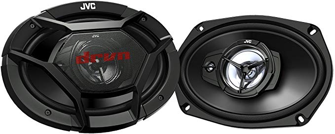 JVC CS-DR6930 Peak 3 Way Factory Upgrade Coaxial Speakers - Pair, 6x9A, 70W RMS, 500W