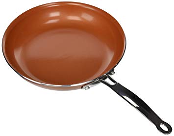 Brentwood  BFP-324C  9.5-inch  Non-Stick  Induction  Copper  Frying  Pan
