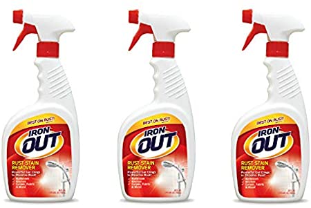 Iron OUT Rust Stain Remover Spray Gel, 24 Fl. Oz. 3-Pack, 3 Bottles
