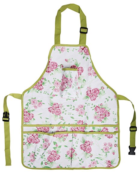 Esschert Design USA Rose Print Garden Apron