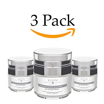 Anti Aging Skin Care Retinol Moisturizer Treatment Kit: Retinol 3 Pack that Provides Daily Moisture for Your Face - Perfect as Beauty Gifts for Women and Men