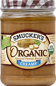 Smucker's Organic Creamy Peanut Butter, 16 oz