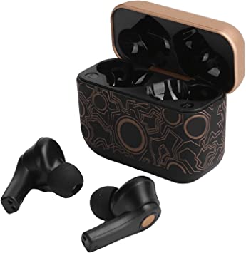 Dilwe TS100 True Wireless Earbuds, Touch Control Bluetooth 5.0 Headphones with Wireless Charging Case, Noise Reduction Headset, InEar Headphones