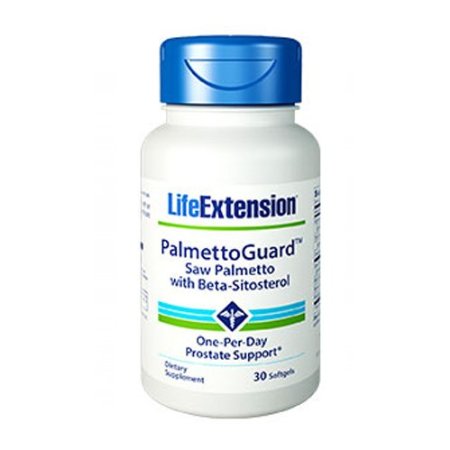 Life Extension PalmettoGuard Saw Palmetto with Beta-Sitosterol, 30 softgels