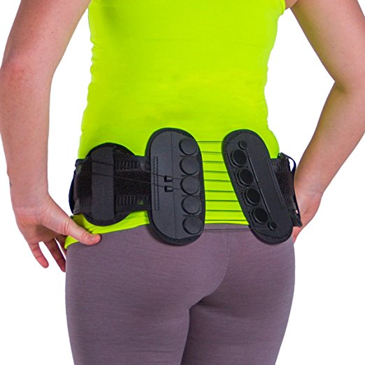Sacroiliac Compression Brace Belt for SI Joint Pain Relief, Bruised / Broken Tailbone Pain and Coccyx Injuries