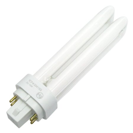 TCP 32413Q fluorescent Quad Tube - 13 Watt (875 Lumens) Soft White (2700K) 4-Pin (G24q-1 base) Quad Tube PL Lamp