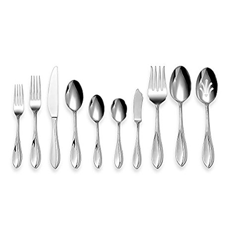 Cuisinart Carbay 45-Piece Stainless Steel Flatware Set