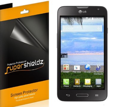 [6-Pack] SUPERSHIELDZ- Anti-Bubble [HD Clear] Screen Protector For LG Ultimate 2 L41C (Straight Talk , Net10)   Lifetime Replacements Warranty - Retail Packaging