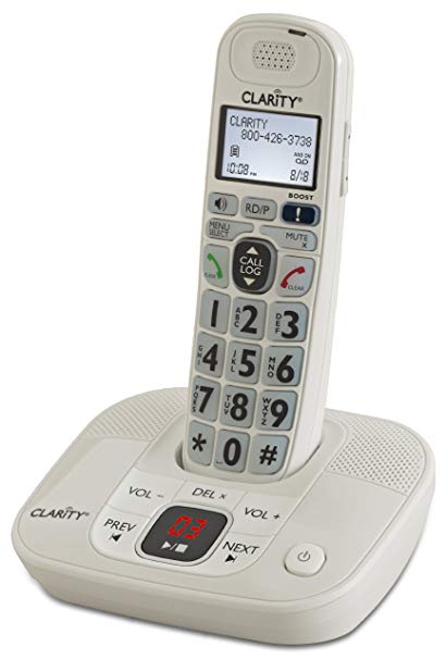 Amplified Cordless Phone with Digital Answering System