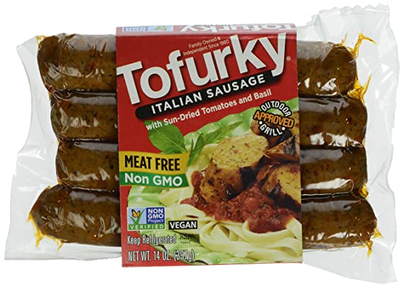 Tofurky, Gourmet Sausages, Italian Sausage, 14 oz