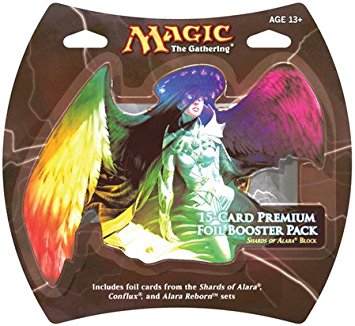 1 Pack of Magic the Gathering: MTG Shards of Alara Premium Foil Booster Pack (15 Foil Cards)