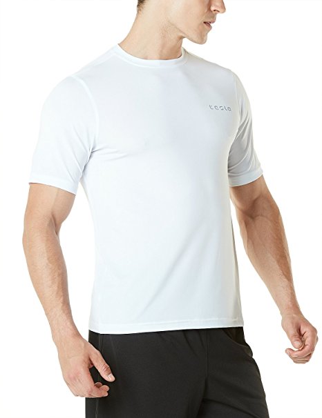 Tesla Men's HyperDri Short Sleeve T-Shirt Athletic Cool Running Top MTS04/MTS03