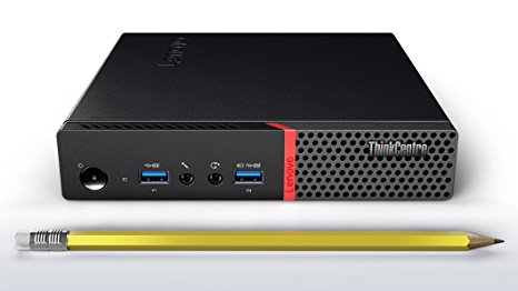 2017 Newest Lenovo ThinkCentre M700 Flagship High Performance Tiny Desktop | Intel i5-6400T Quad Core | 8GB DDR3 | 128GB SSD | Windows 10 | USB Mouse & Keyboard | 3 Year Lenovo Warranty | Black