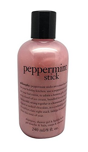 Philosophy Peppermint Stick Shampoo, Shower Gel & Bubble Bath 8 oz.