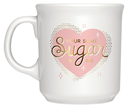 Fred & Friends 5214394 Pour Some Sugar Say Anything Mug, Assorted