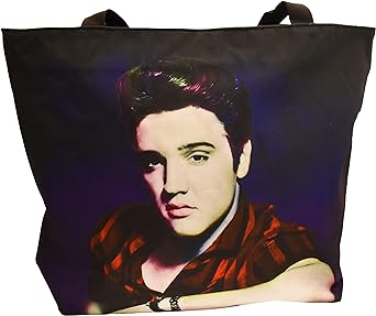 Aeiniwer Midsouth Products Elvis Presley Tote Bag Multi-colors Large
