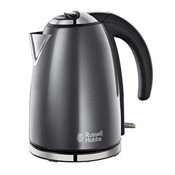 Russell Hobbs 18944 Colours Kettle, 1.7 L, 3000 W - Storm Grey