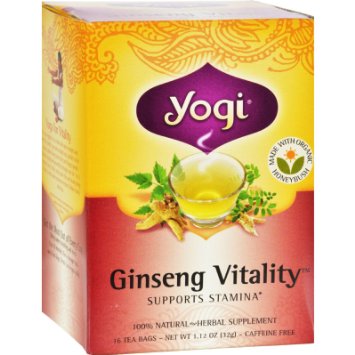 Yogi Ginseng Vitality Tea 16 Bags