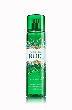 Bath and Body Works Holiday Traditions Vanilla Bean Noel Fine Fragrance Mist, 8.0 Fl Oz