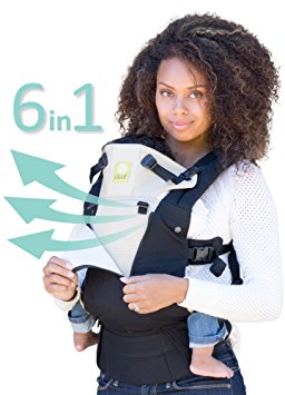 SIX-Position, 360° Ergonomic Baby & Child Carrier by LILLEbaby – The COMPLETE All Seasons (Black/Camel)