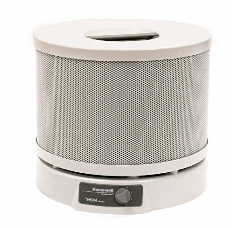 Honeywell Enviracaire 99.97% Pure HEPA Round Air Purifier for Large Rooms and Spaces (440 sq. ft capacity)