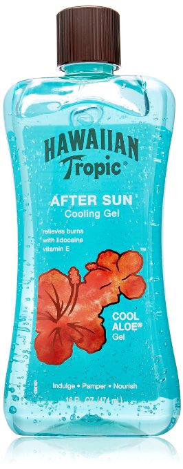Hawaiian Tropic Cool Aloe After Sun Burn I.C.E. Gel, 16-Fluid Once Bottle