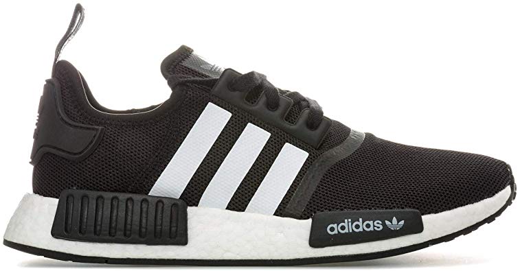 adidas Originals Mens Mens NMD_R1 Trainers in Black-White - UK 9