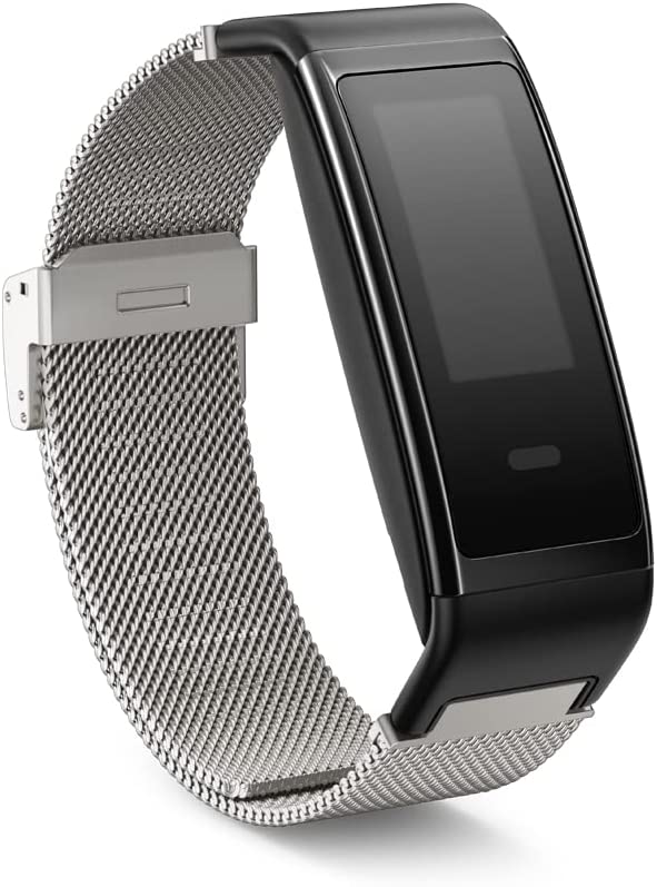 All-New, Made for Amazon Halo View accessory band - Milanese - Centered Silver