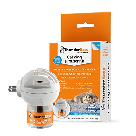 ThunderEase Calming Anti Anxiety Diffuser Kit for Cats