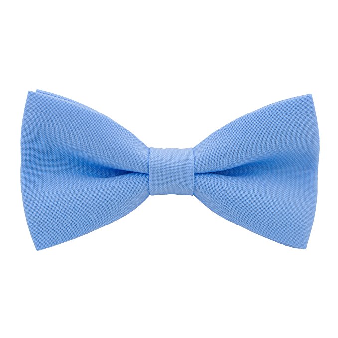 Classic Pre-Tied Bow Tie Formal Solid Tuxedo for Adults & Children, by Bow Tie House