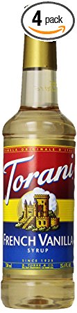 Torani Syrup, French Vanilla, 25.4 Ounce (Pack of 4)